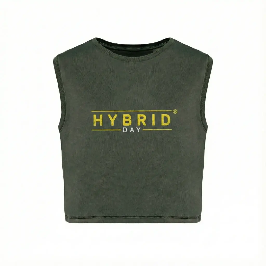 CROP TOP HYBRID DAY® (VERDE, S)